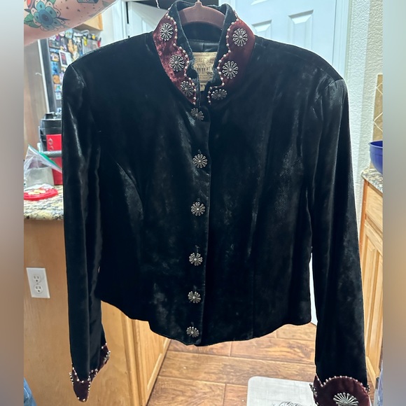 Double D Ranch Velvet Jacket - Picture 1 of 3
